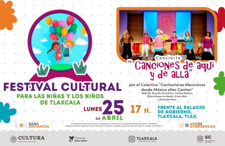 Con Festival Cultural, Tlaxcala Celebrará a las Niñas y Niños en su Día