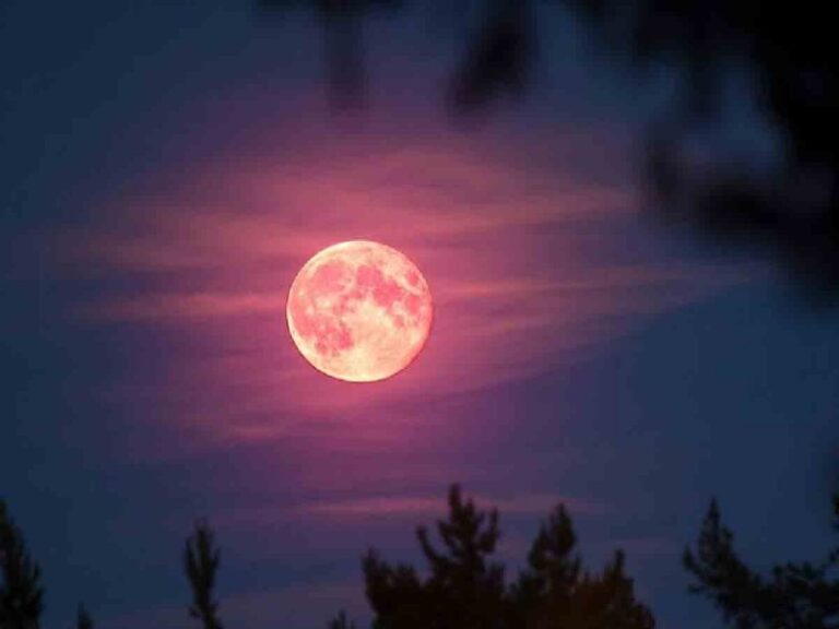 Descubre cuando podrás ver la luna rosa de Abril