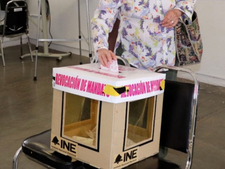 INE da a conocer resultados de cómputos de la revocación de mandato