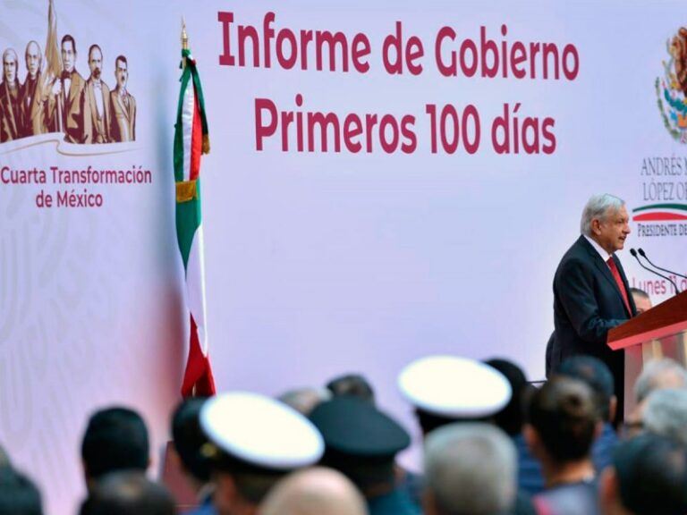AMLO ofrecerá hoy su informe de 100 días de gobierno en 2022