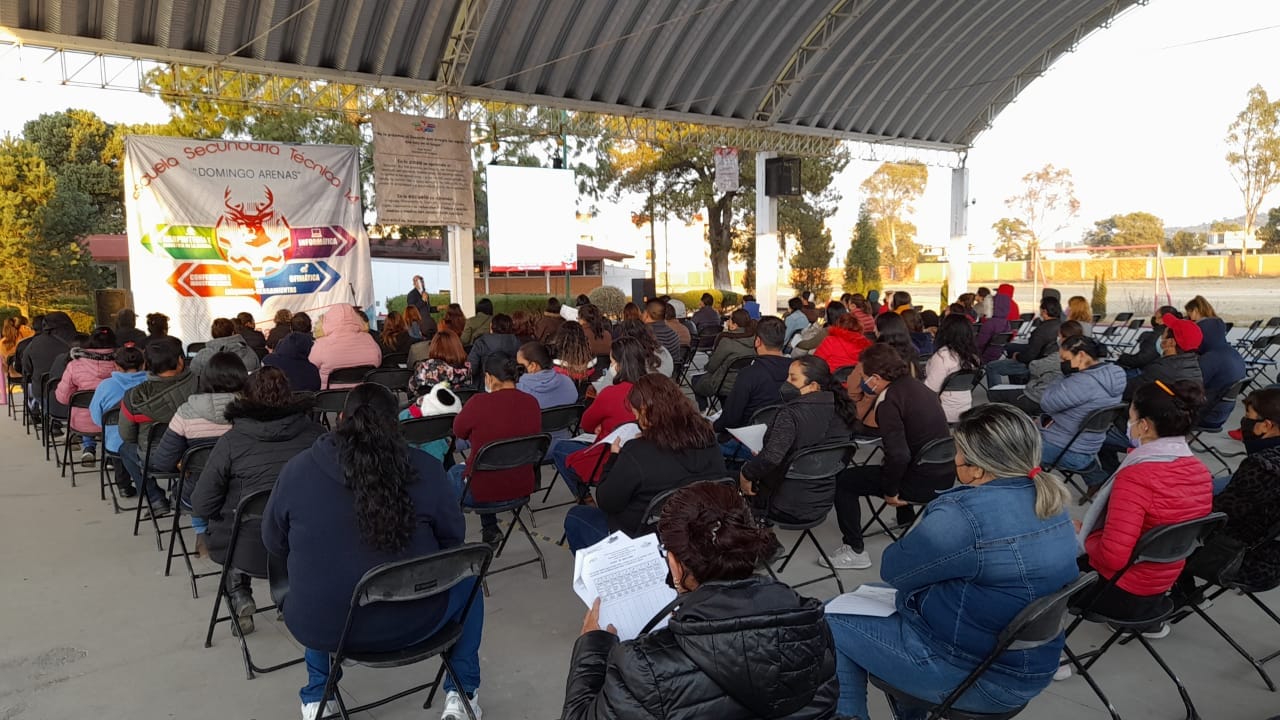 Realizó Taller para padres, madres y tutores la Técnica 14 de Tetla