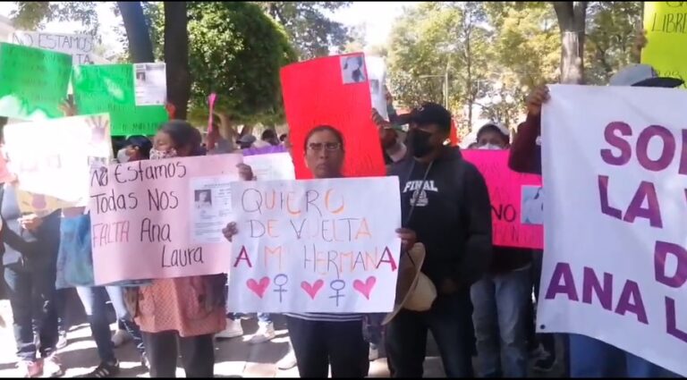 Se Manifiestan por Ana Laura : “Hoy Hace 3 Semanas que mi Hija Está Perdida”