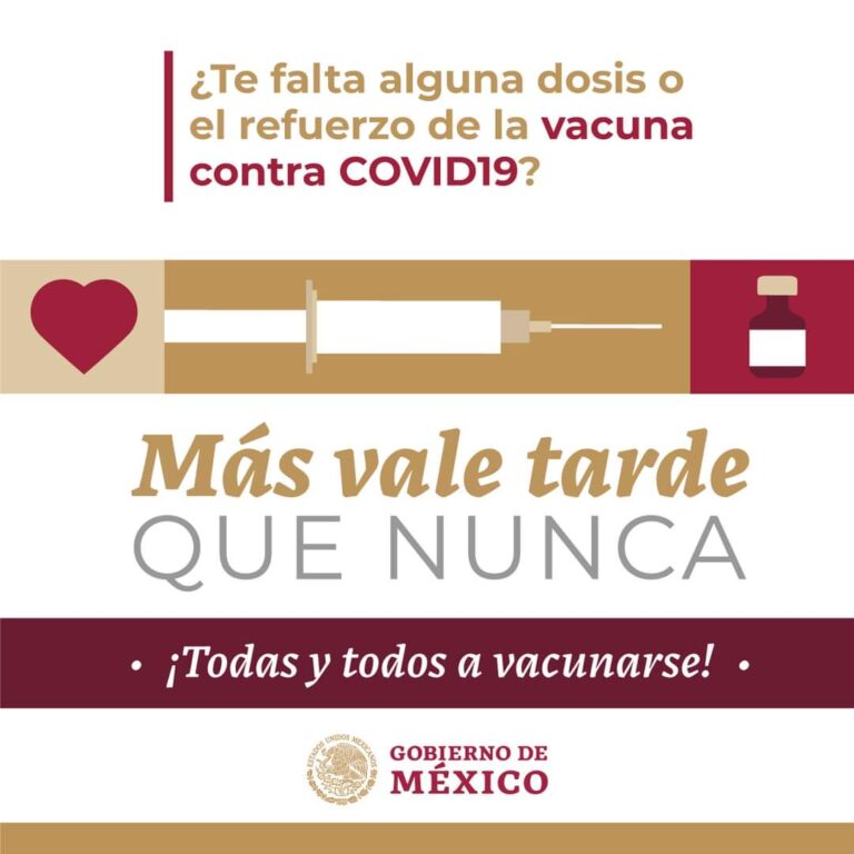 Triple Estrategia de Vacunación Busca Abatir el Rezago de Refuerzos Contra Covid-19