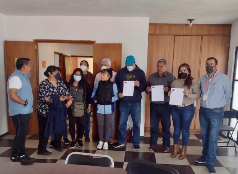 Autoridades y Vecinos de Tepehitec logran acuerdo para solucionar desabasto de agua