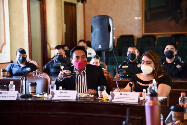 Encabeza Tlaxcala Capital certificación de policías y comités de vigilancia comunitaria  