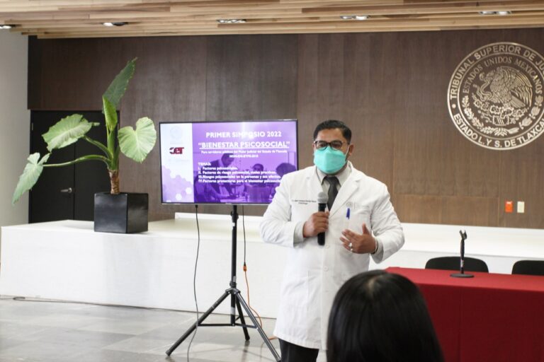 Aplica Poder Judicial Norma-035-STPS con simposio «Bienestar psicosocial»