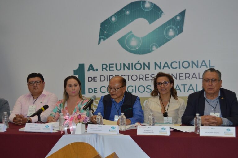 Directores del Conalep definen estrategias para fortalecer educación técnica profesional