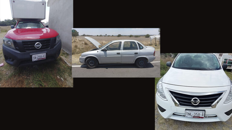 SSC recuperó 9 vehículos con acciones para el combate y prevención del delito