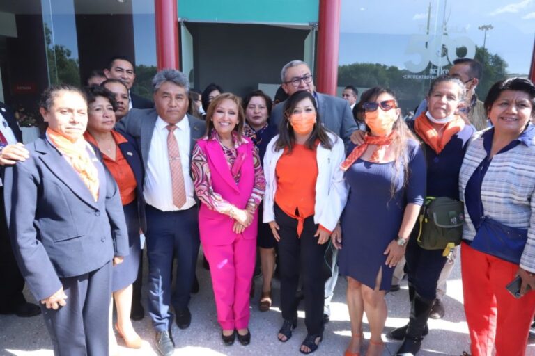 Reconoció Gobernadora del Estado labor de docentes de la sección 55 del SNTE