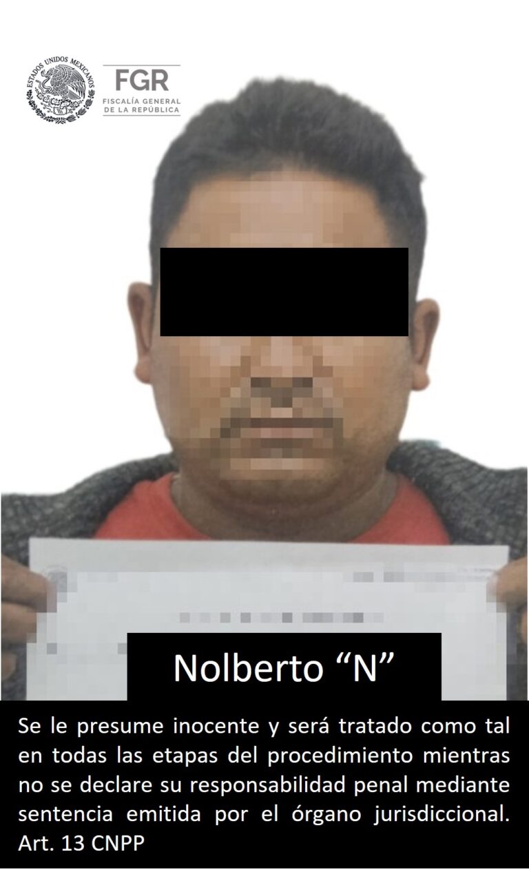 Por portación de arma de fuego FGR obtiene vincular a proceso a persona