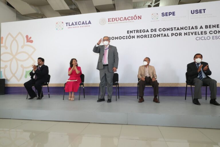 SEPE-USET entregan constancias de promoción horizontal por niveles con incentivos