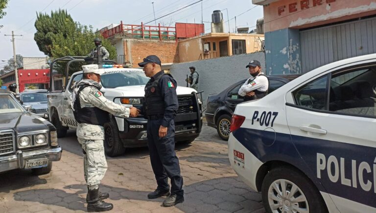 Robustece la Guardia Nacional patrullaje preventivo en Tlaxcala Capital
