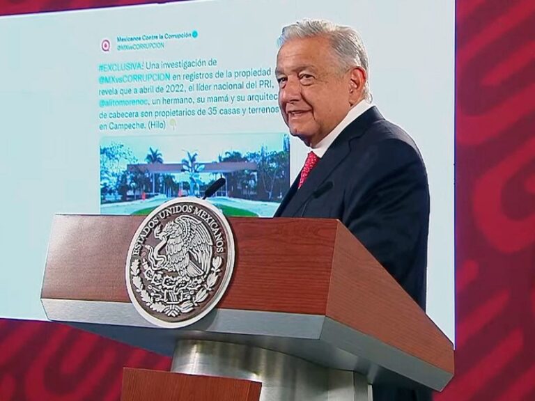 López Obrador sobre indagatoria contra ‘Alito’ Moreno