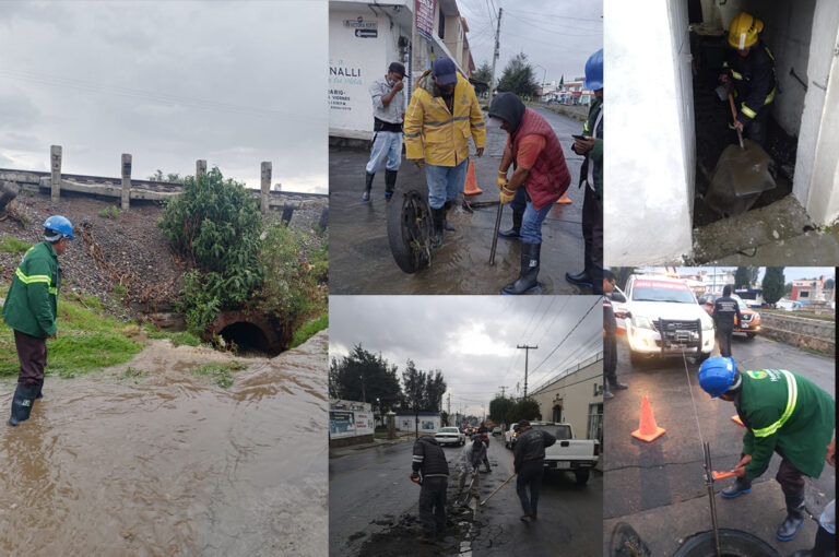 Protección Civil Estatal Apoyará a Familias Afectadas por Tromba en Huamantla