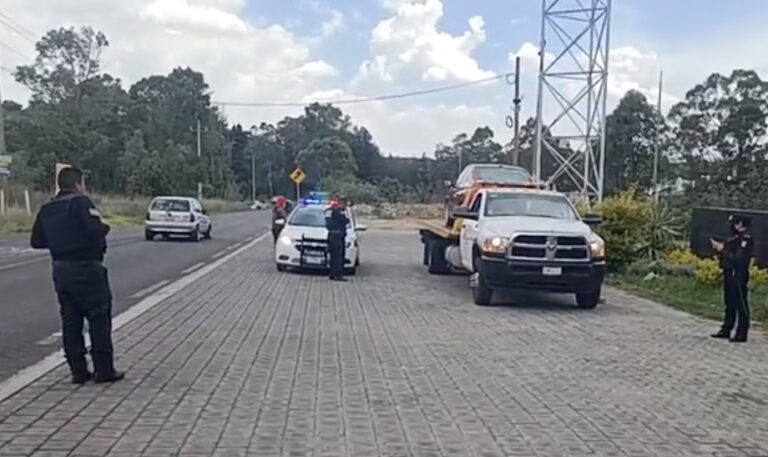 Aseguran en Tlaxcala a Tres Presuntos Ladrones de una Camioneta en CDMx