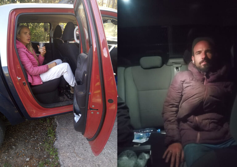 Policía de Montaña Auxilia a dos Turistas Extraviados en La Malinche