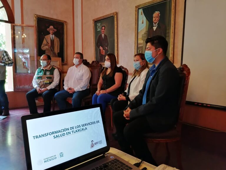 Presentan en el Ayuntamiento de Tlaxcala nuevo modelo IMSS-Bienestar