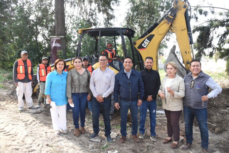 Construye Ayuntamiento de Tlaxcala obra de drenaje en Ixtulco