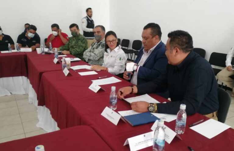 Encabeza Protección Civil Estatal reunión para prevenir riesgos por pirotecnia
