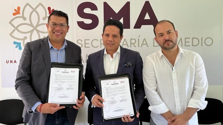 Medio Ambiente firmó colaboración con Calpulalpan en aguas residuales