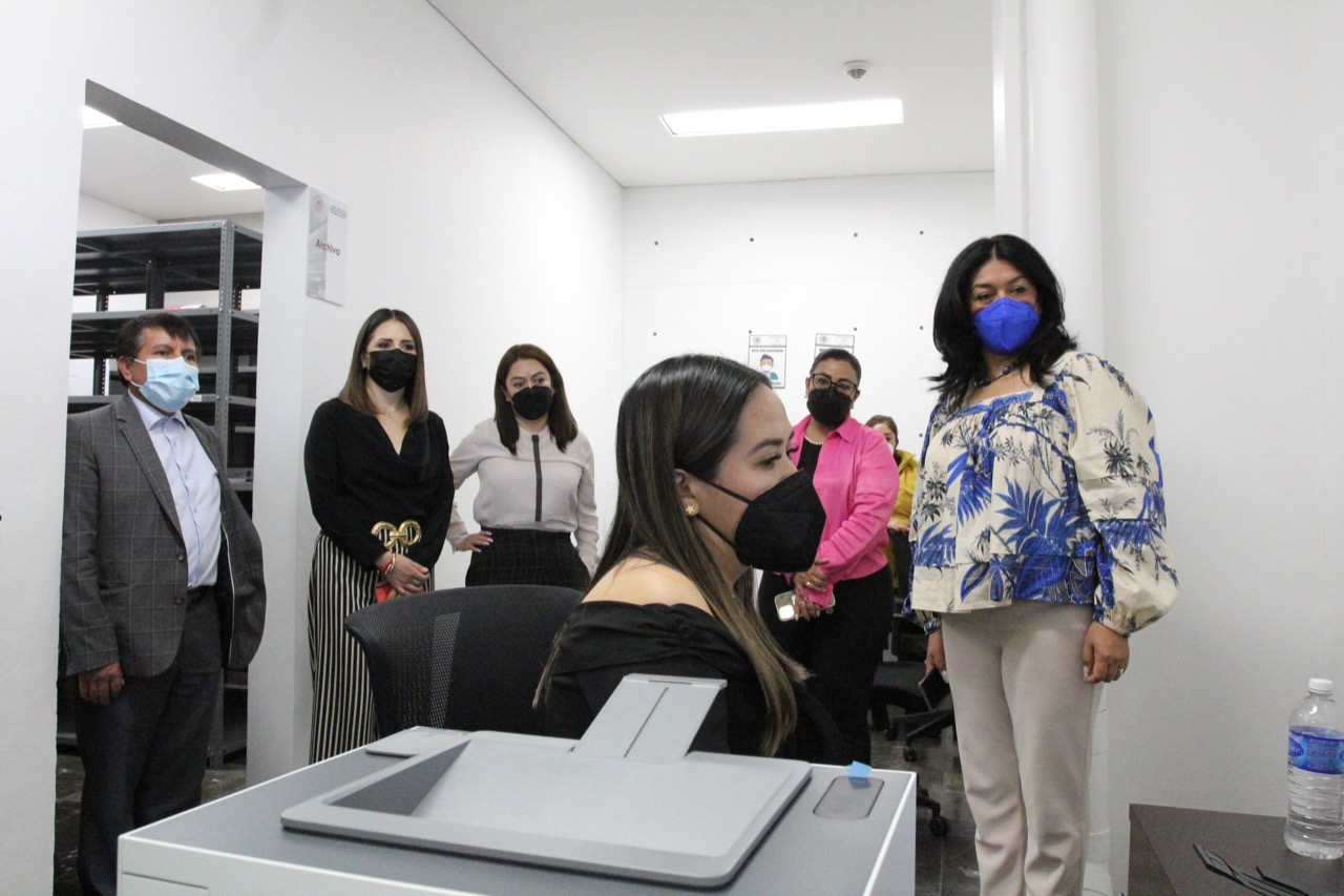 Supervisa Mary Cruz Cortés Ornelas operatividad de las plataformas digitales del TSJE