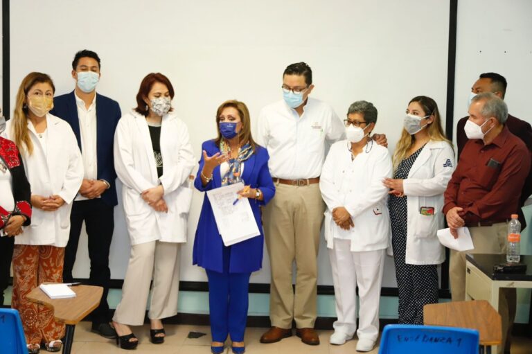 Gobernadora supervisa proceso a IMSS-Bienestar en Hospital de Tzompantepec