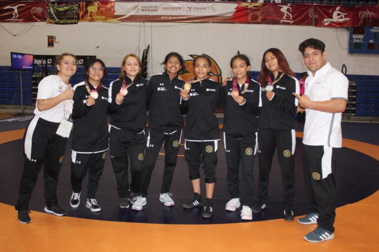Luchadores Tlaxcaltecas Logran 7 Medallas en Nacionales CONADE