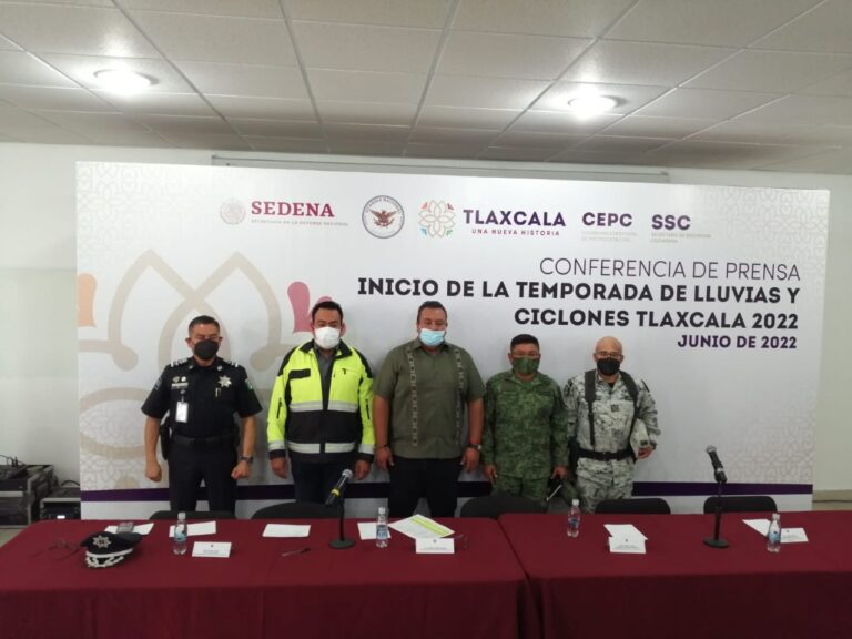 Protección Civil prepara trabajo interinstitucional por temporada de lluvias