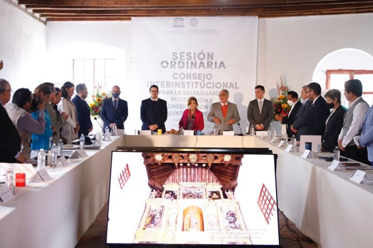 Gobernadora Lorena Cuéllar encabezó 1era sesión ordinaria del Consafran