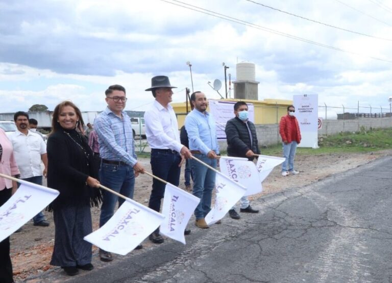 Rehabilitación de carretera Apizaco-Muñoz beneficiará a 4 municipios: Gobernadora