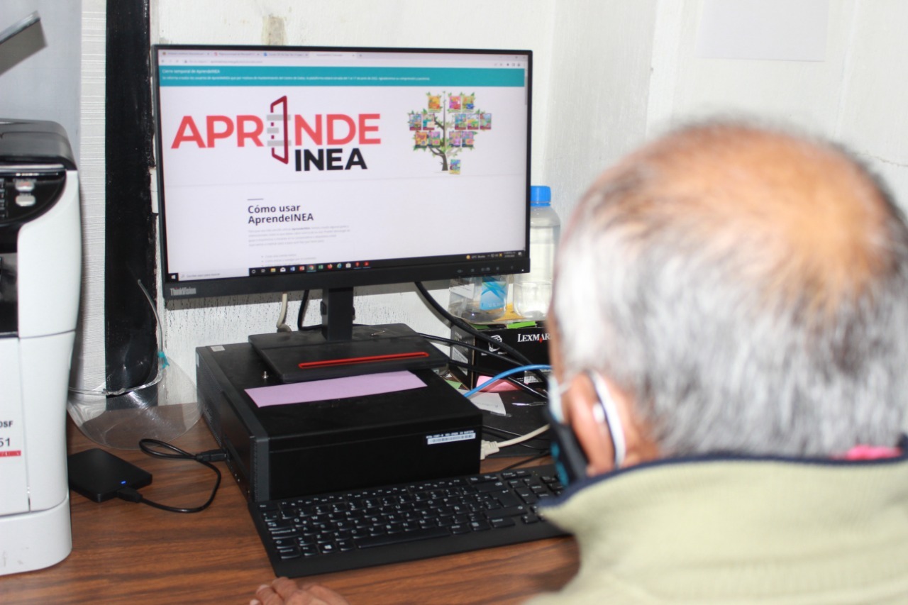 «Aprende INEA» es una plataforma para usarse en cualquier parte del mundo