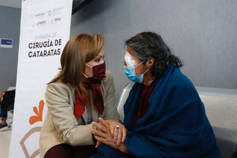 Tlaxcaltecas Recuperarán su Vista a Través de Jornadas de Cirugías de Cataratas: Gobernadora