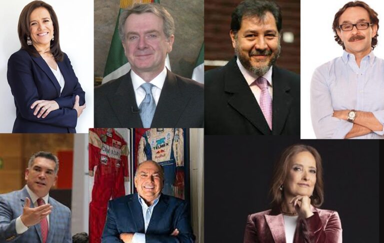 Siete Diputados Apuntan a la Candidatura Presidencial 2024
