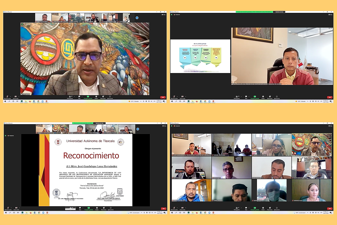 11 Trabaja UATx en materia de preservación de archivos
