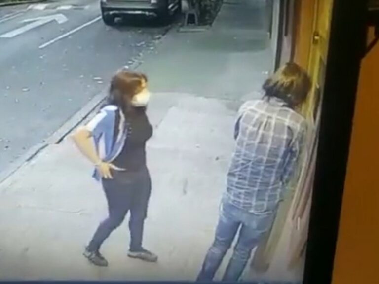 Si una mujer toca tu timbre y finge llorar, puede ser un asalto