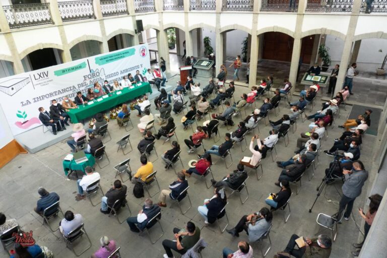 Inauguran Foro «La importancia del agua, medio ambiente y autosuficiencia alimentaria» en el Congreso