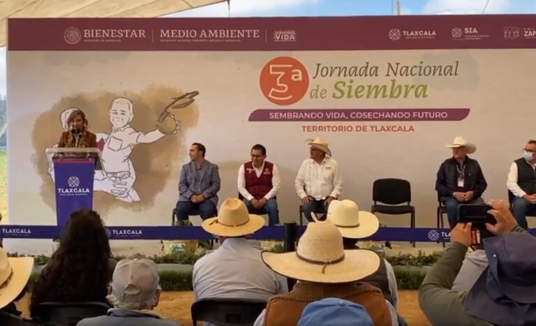 Arranca en Tlaxcala la 3ra Jornada Nacional de Siembra