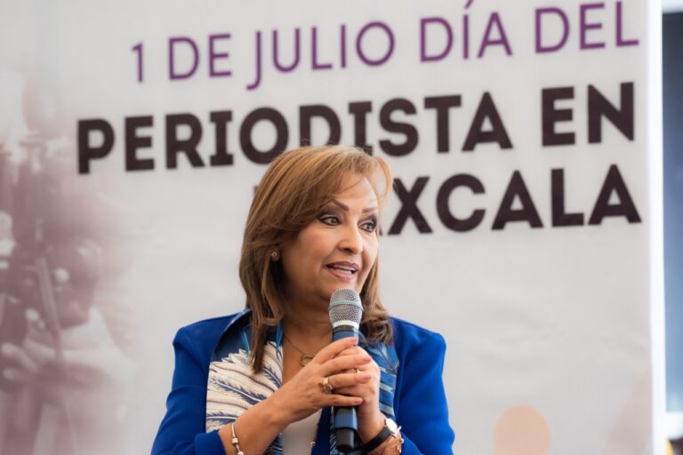 La Gobernadora Festejó a los Periodistas Tlaxcaltecas en su Día