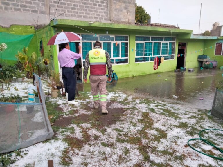 Intervalo de Chubascos, Vientos Fuertes y Probable Caída de Granizo en Tlaxcala