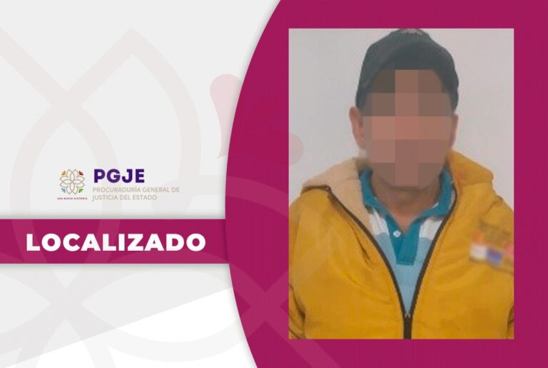 Ubica y Entrega PGJE a Hombre Extraviado en Veracruz
