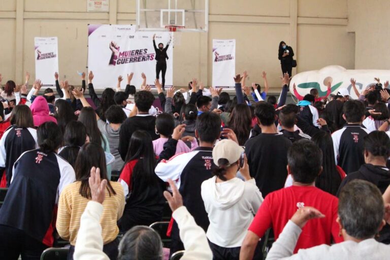 El programa «mujeres guerreras» del IDET llegó a Papalotla