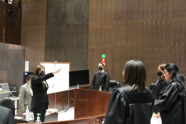 En sesión de Pleno del TSJE, rinde protesta Juez Municipal de San Pablo del Monte