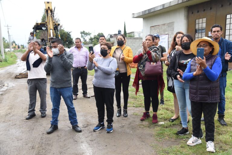 Inicia construcción de drenaje sanitario en Atlahapa