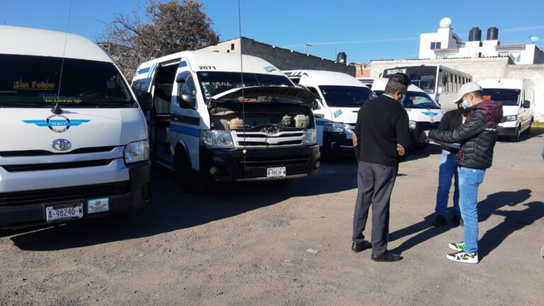 Invitan SMyT y CESESP a registrar unidades de transporte público en el Repuvet