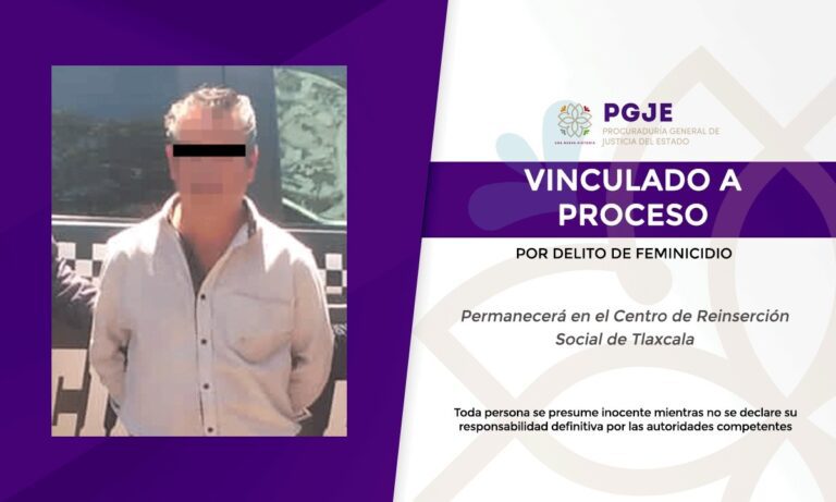 Vinculan a proceso a hombre por feminicidio en Tepetitla: PGJE