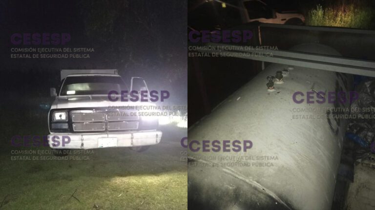 Aseguran Camioneta con 2 mil Litros de Hidrocarburo Clandestino en Nativitas