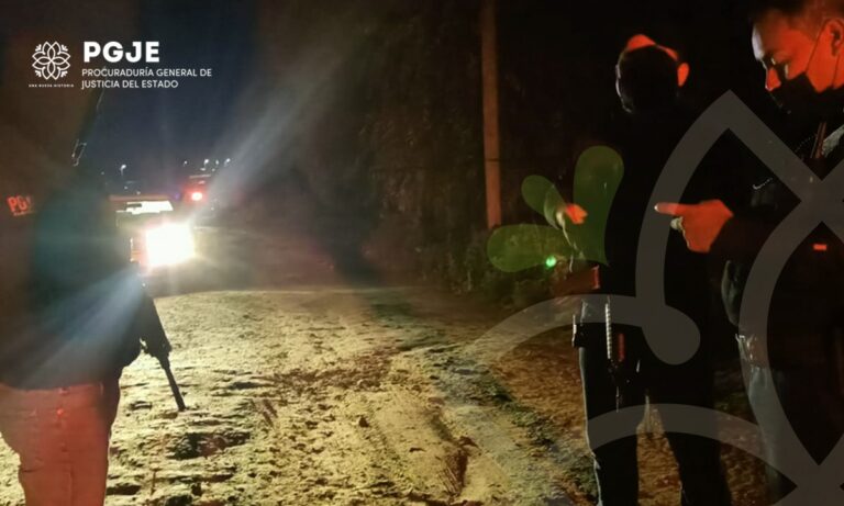 PGJE Reporta el Hallazgo de un Hombre sin Vida en San Esteban Tizatlán