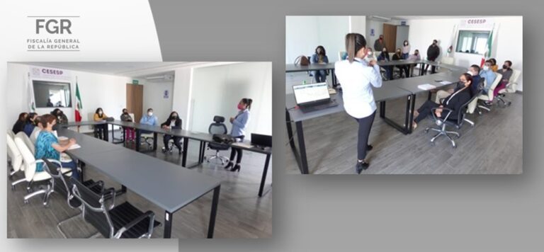 FGR capacita a personal del C4 en materia de trata de personas