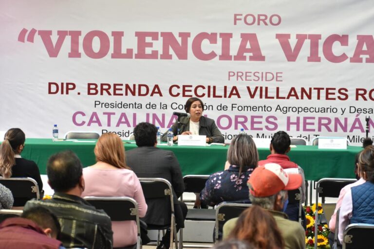 Realiza Diputada Brenda Cecilia Villantes Foro sobre «Violencia Vicaria»