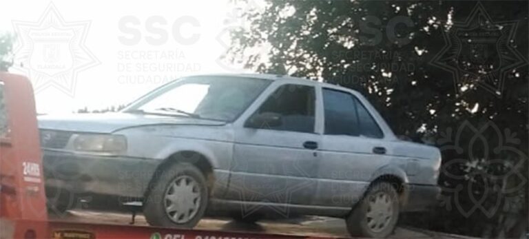 Asegura la SSC unidades como parte de las acciones contra el delito